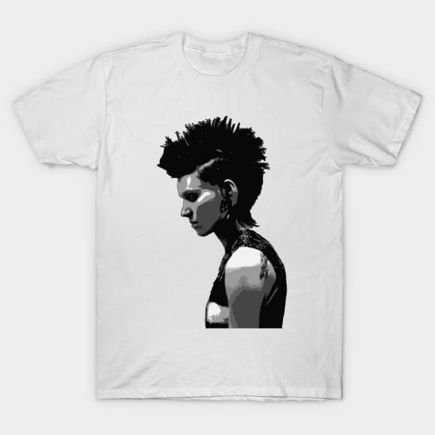 Lisbeth Salander T-Shirt by Caleb Smith, illustrator